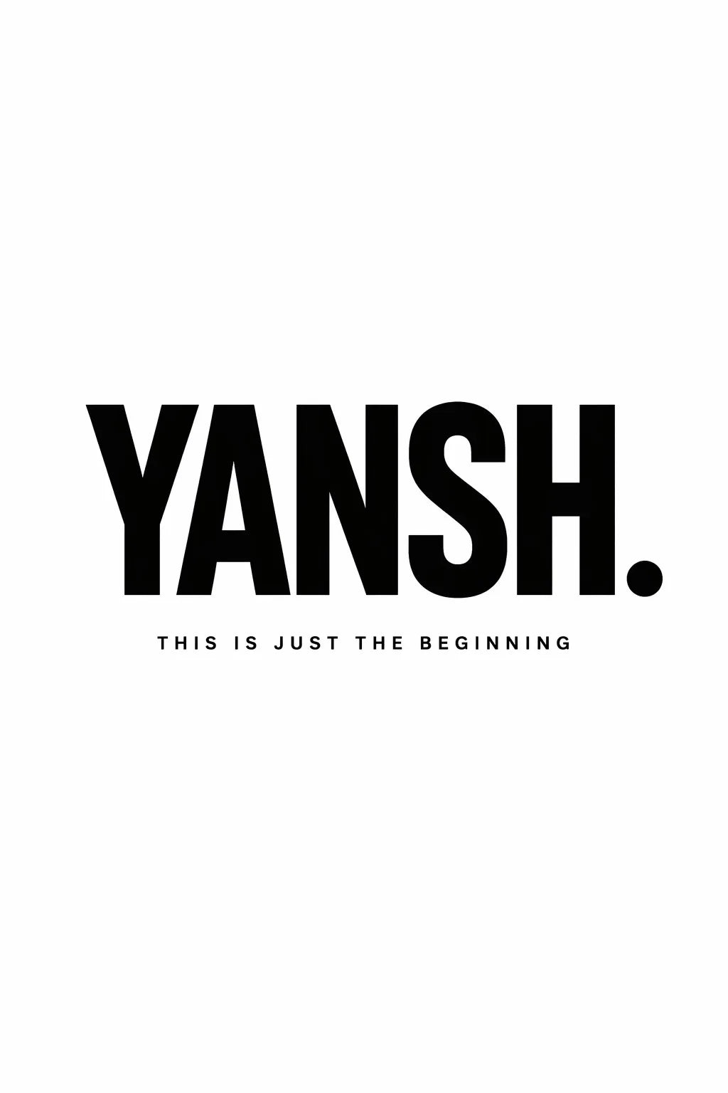 THIS IS JUST THE BEGINNING artwork